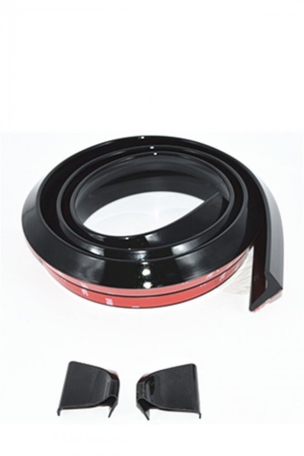 Chevrolet Kalos Uygun Üniversal M3 Parlak Siyah Bagaj Spoiler Bagaj Çıtası - 2