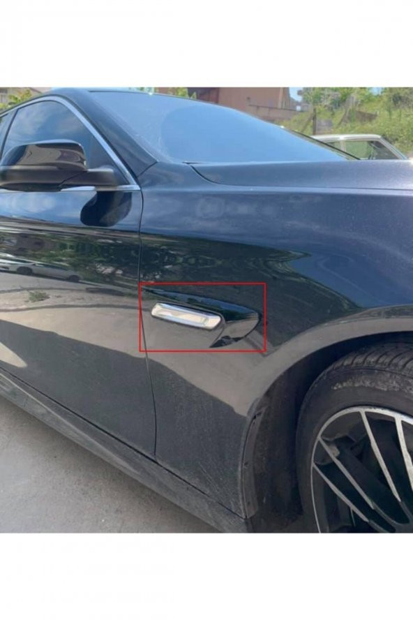 Bmw Üniversal Çamurluk Venti Sağ Sol Parlak Siyah - 3