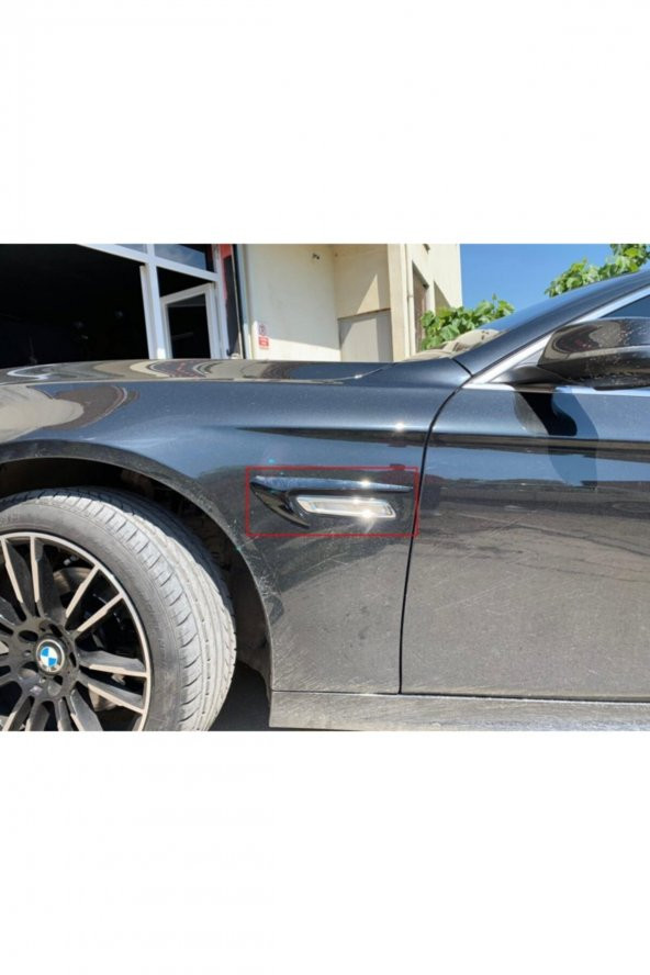 Bmw Üniversal Çamurluk Venti Sağ Sol Parlak Siyah - 4