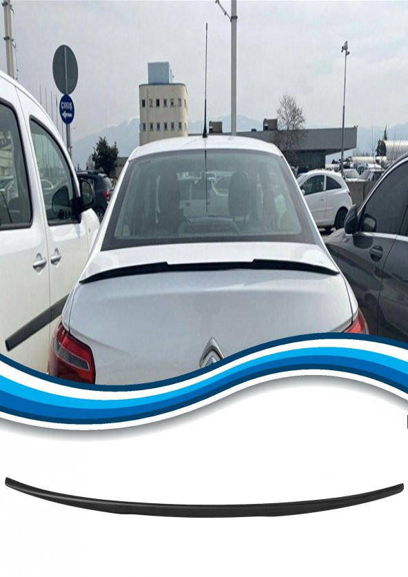 POINT MARKETING Yarasa Spoiler Universal Her Sedan Araca Uyumlu 120 Cm Siyah  M4 - 2