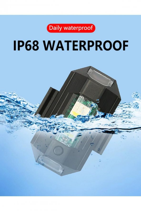 Kablosuz Mini Lamba - Kablosuz 7 Renk Lamba Led - Araba Motosiklet Bisiklet - 2