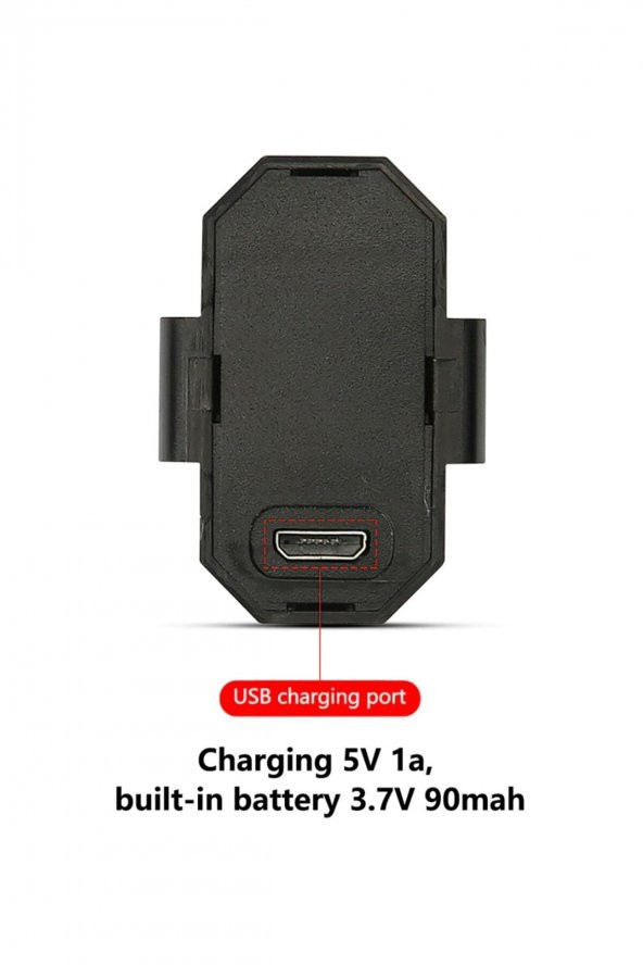 Kablosuz Mini Lamba - Kablosuz 7 Renk Lamba Led - Araba Motosiklet Bisiklet - 3