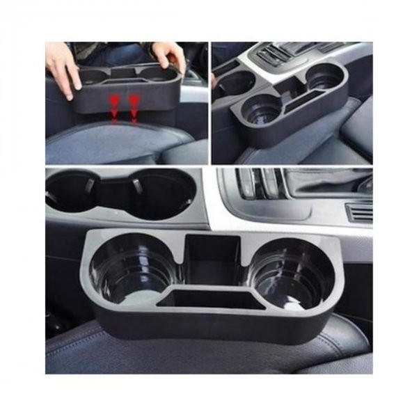 POINT MARKETING Araç İçin Koltuk Yanı Bardak Tutucu Bardaklık - 3