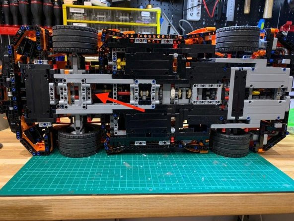 Lego Porsche Gt3 Rs 42056 Duvar Montajı Plastik Aparat - 2