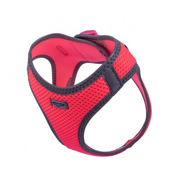 Doggie Havalı Dokuma Reflektör Serisi Küçük Irk Göğüs Tasması Pembe S-32-38Cm - 4