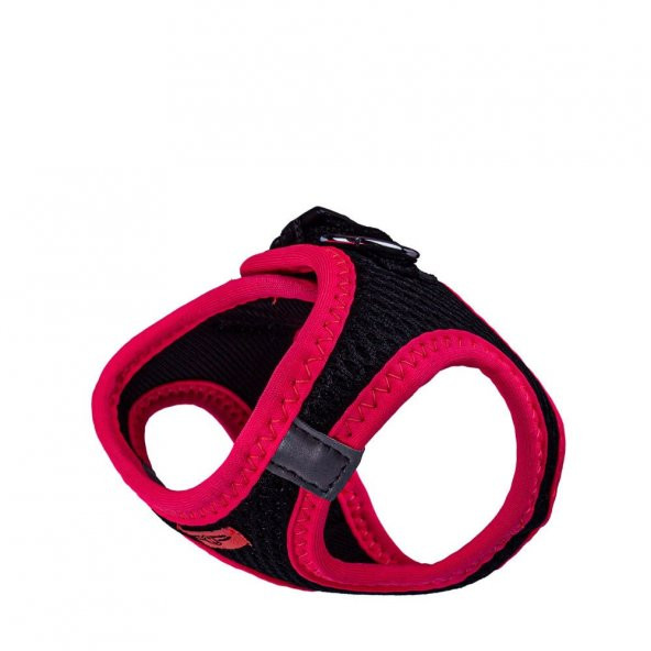 Doggie Havalı Dokuma Neon Serisi Küçük Irk Göğüs Tasması Pembe 3XS-22-26Cm - 4