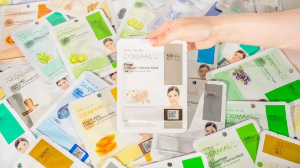 DERMAL Besleyici, Nemlendirici, Arındırıcı Arı Sütü Özlü Kolajen Maske X10 Adet - 3