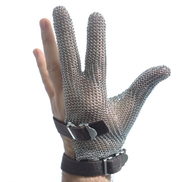 Koruyucu Çelik Eldiven 3 Parmak XXSmall / BMGLV-02XXS - 2