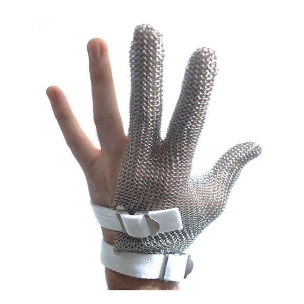 Koruyucu Çelik Eldiven 3 Parmak Small / BMGLV-02S - 2