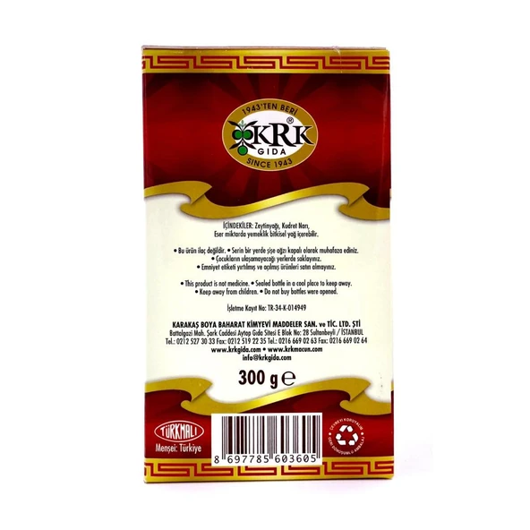 Krk Zeytinyağlı Kudret Narı 300 G - 4