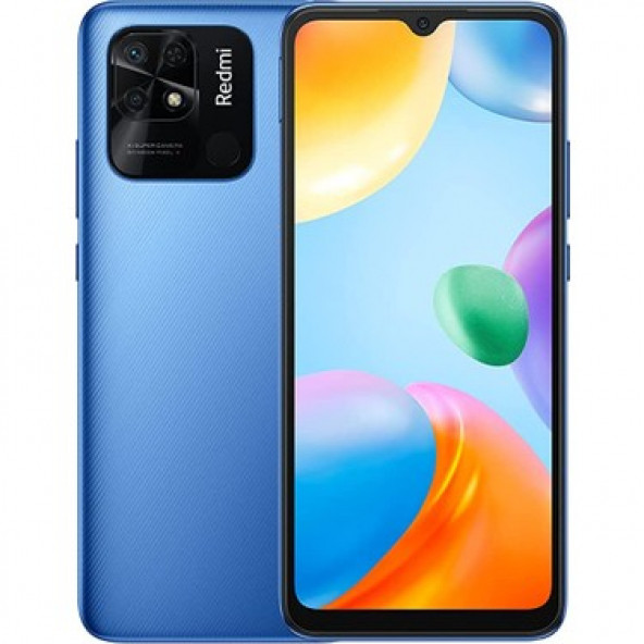 Xiaomi Redmi 10C 64 GB 4 GB RAM Cep Telefonu Mavi (İthalatcı Garantili)