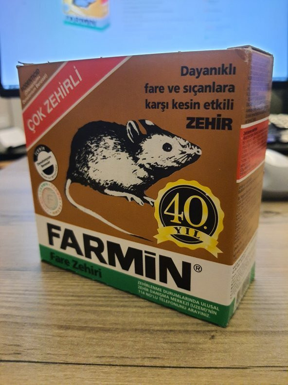 Farmin Fare Yemi Zehirli Buğday 250 Gram Yeni Paket