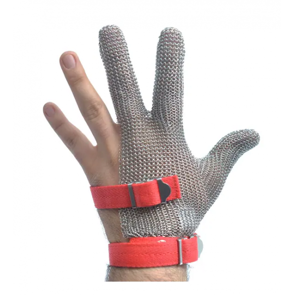 Koruyucu Çelik Eldiven 3 Parmak Medium / BMGLV-02M