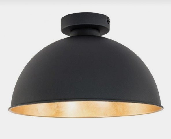 MYLİGHTS  40 CM RUSTİK PLOFONYER TAVAN ARMATÜRÜ  TAVAN AVİZE