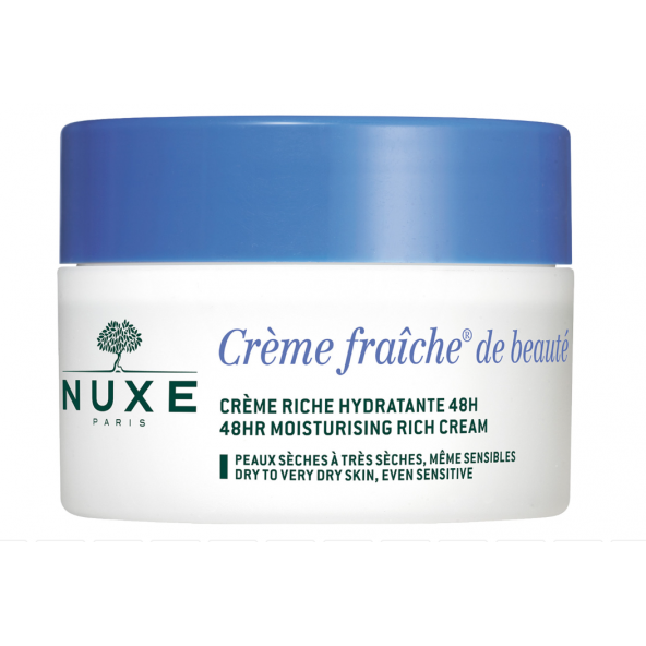 Nuxe Creme Fraiche De Beaute Riche 48 Saat Etkili Nemlendirici Yatıştırıcı Yoğun Bakım Kremi 50 ml
