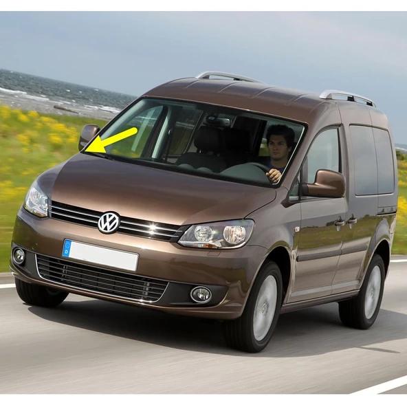 VW Caddy 2011-2015 Sağ Ön Çamurluk Köşe Oluk Plastiği 2K5819448B