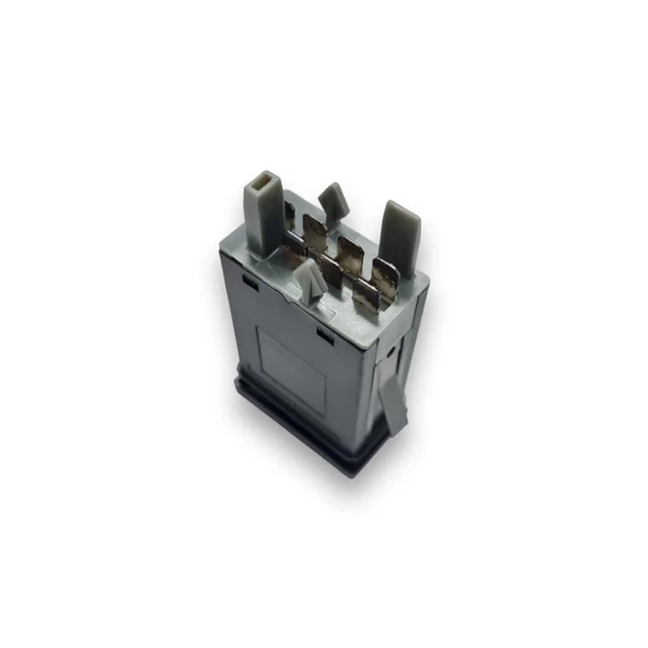 VW Passat B5 1997-2000 Kırmızı Üçgen Dörtlü Flaşör Düğmesi 3B0953235B - 4