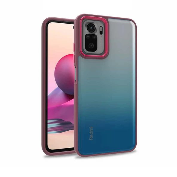 Xiaomi Poco M5S Kılıf Zore Flora Buton,Kenar Çevresi Renkli Kılıf - Resim 2