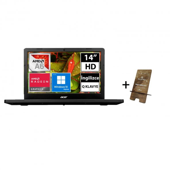 Acer One 14 Z3-471A7 A6-7350B 16GB 256SSD 14" HD W10H Taşınabilir Bilgisayar - 1