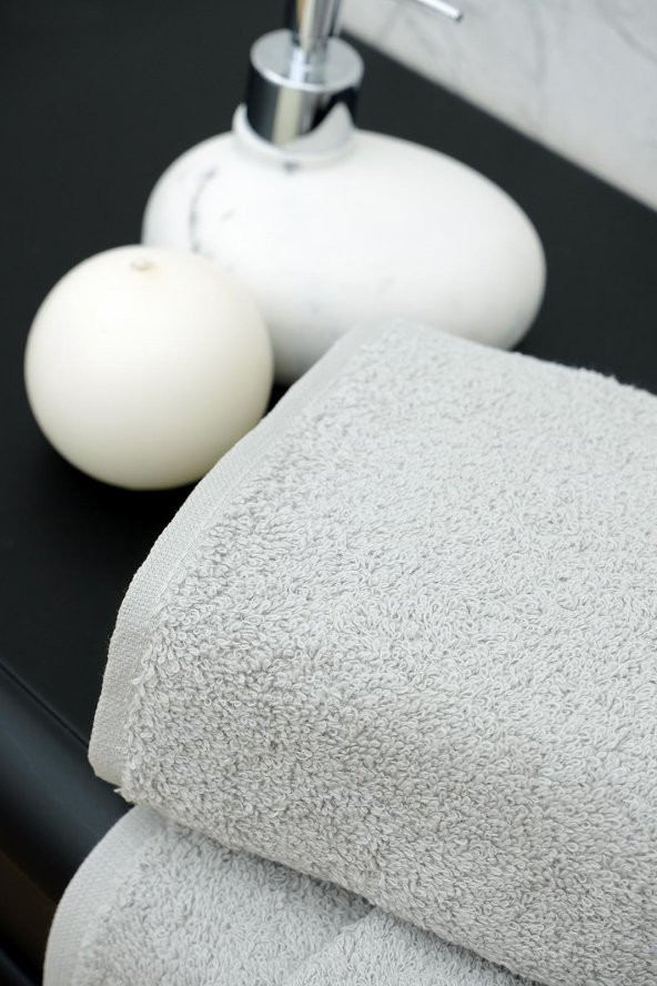 2li 50x80 Gri Spor, El Yüz Havlusu - 2