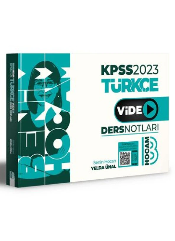 2024 Benim Hocam KPSS Türkçe Video Ders NotlarıTürkçe