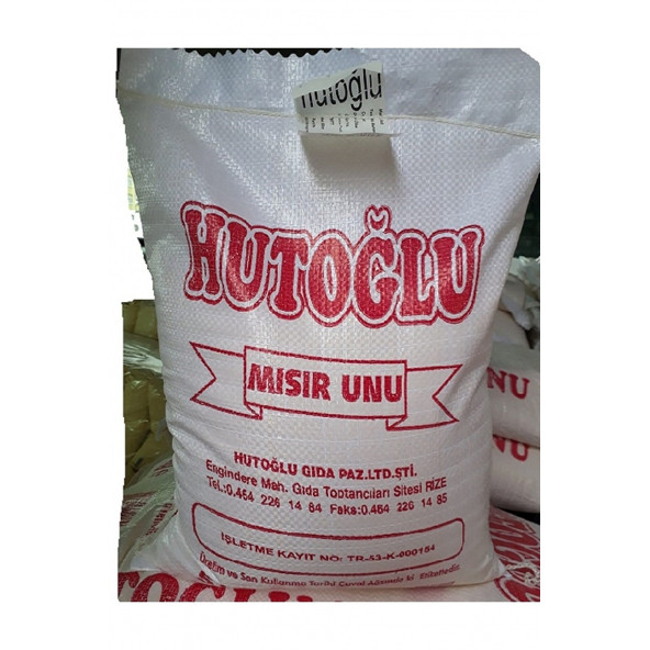 Rize Mısır Unu.(Hutoğlu ) Muhlamalık Ekmeklik Balık Kızartmalık 5 kg msır5muh