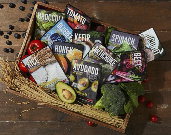 DERMAL 5 ADET Superfood Avokado Yüz Maskesi I Düzenleyici ve Besleyici - 2