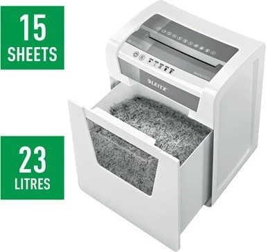 Leitz Iq Office İmha Makinesi Güvenlik Dın P4 - Resim 4