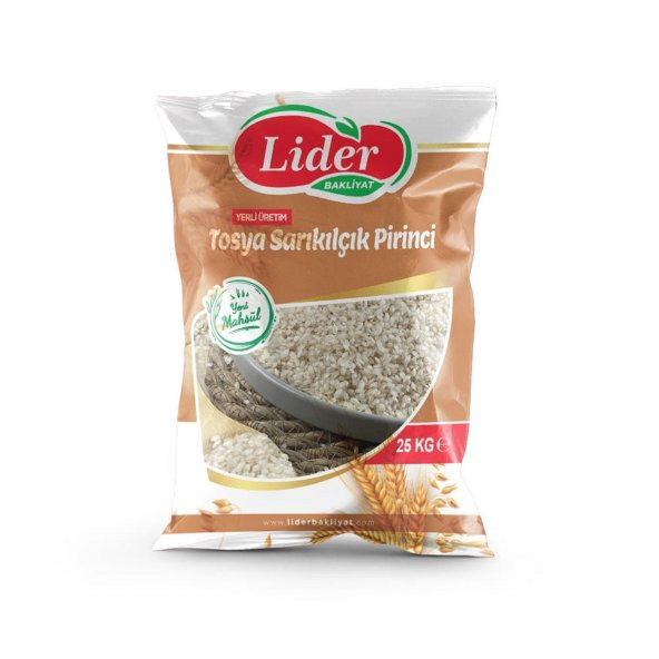 Tosya Pirinci ( Sarıkılçık Pirinci ) Yerli 25 Kg. - 1