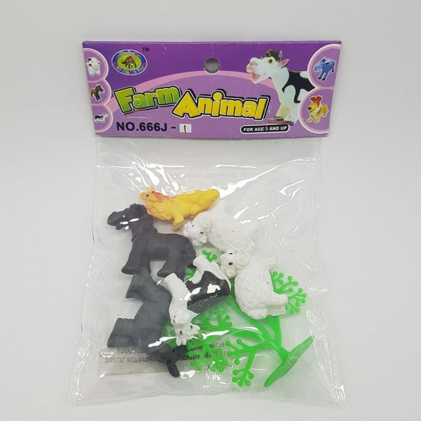 Farm Animal Mini Çiftlik Hayvanları 7 Parça - 3