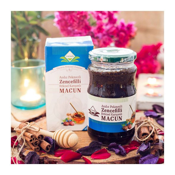 Themra Andız Pekmezli Zencefilli Bitkisel Karışımlı Macun 420 G - 2