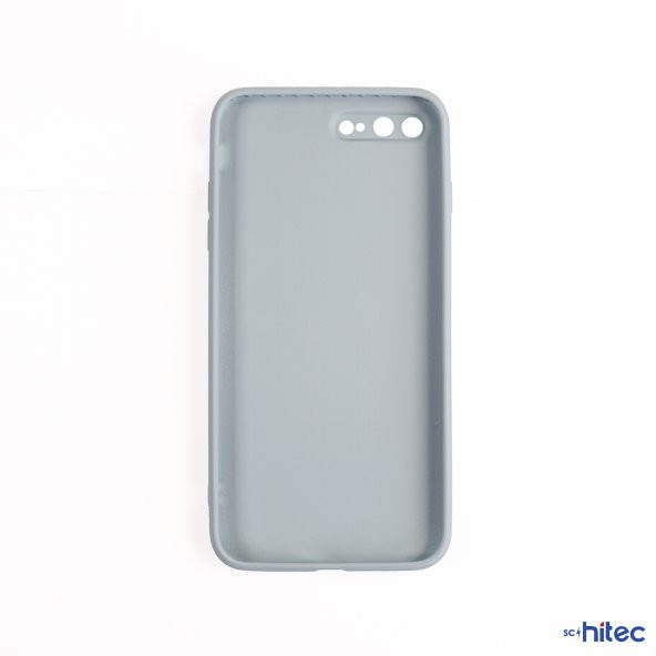 ScHitec Deluxe İphone 7 Plus Mat Kılıf Buz Mavisi - Resim 2
