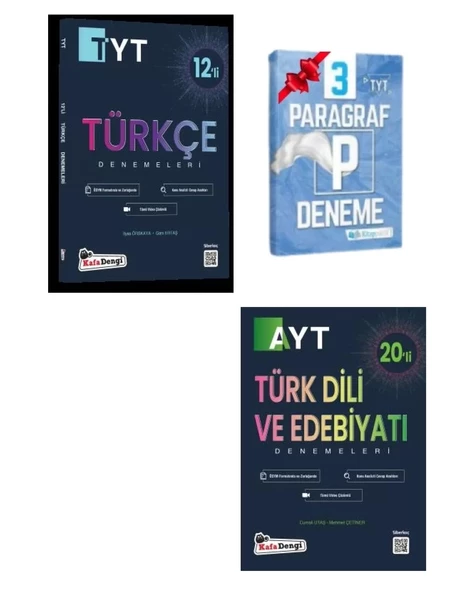 TYT Türkçe 12'li ve AYT Edebiyat 20'li Deneme