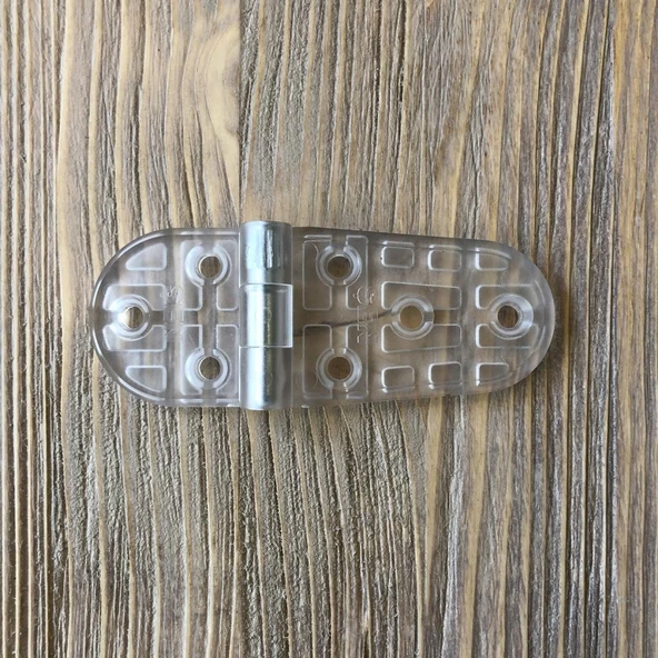 Plastik Oval Menteşe 9cm - 2 Adet - 3