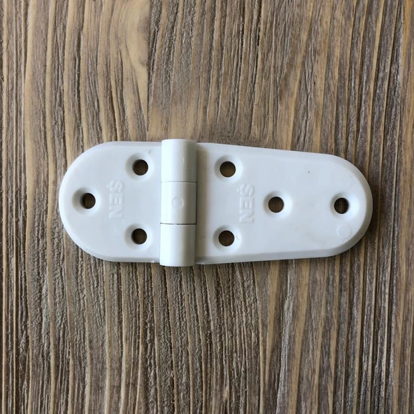 Plastik Oval Menteşe 9cm - 2 Adet - 2