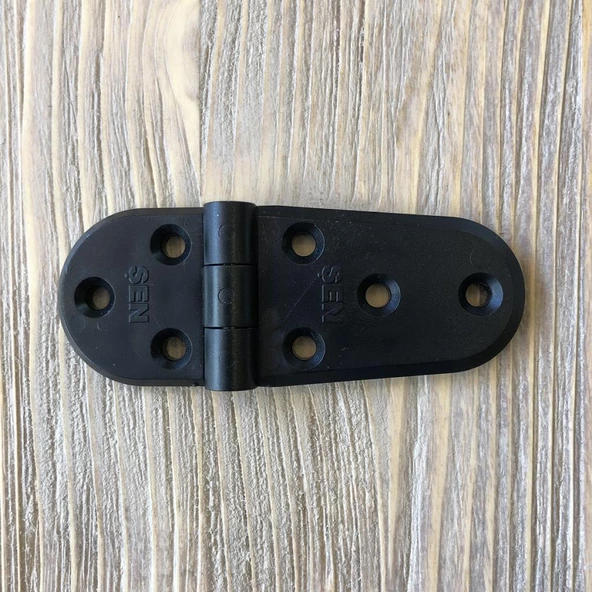 Plastik Oval Menteşe 9cm - 2 Adet - 4