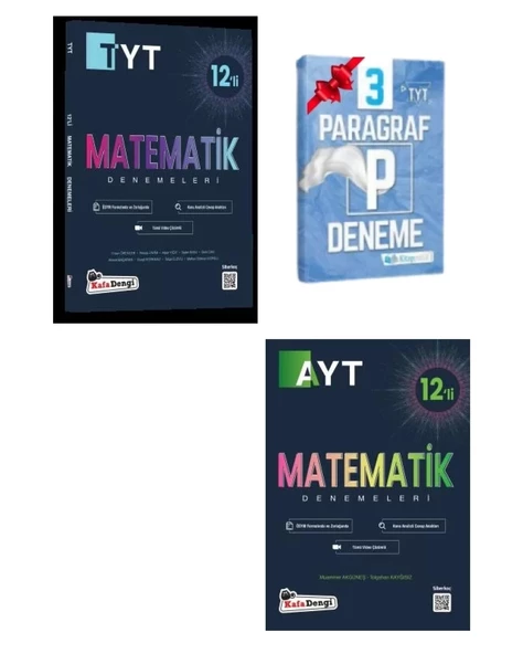 TYT Matematik12'li ve AYT Matematik 12'li Deneme