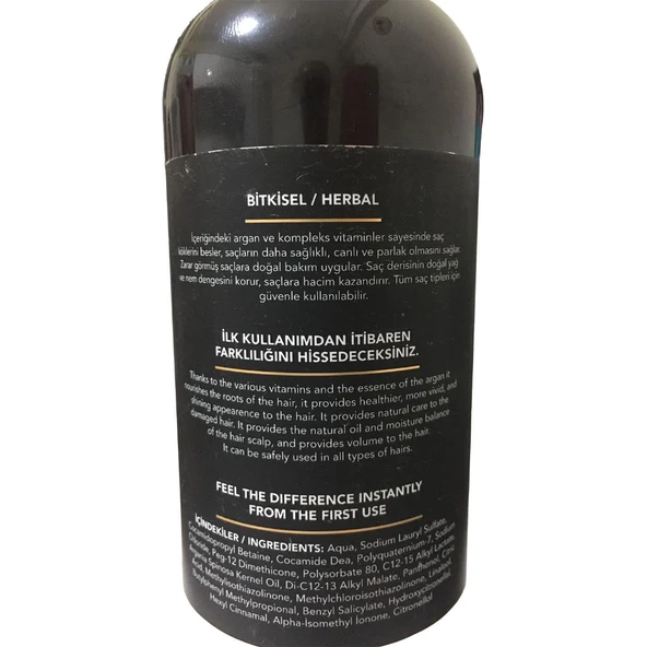 Habipoğlu Argan Şampuanı 400 Ml - 3