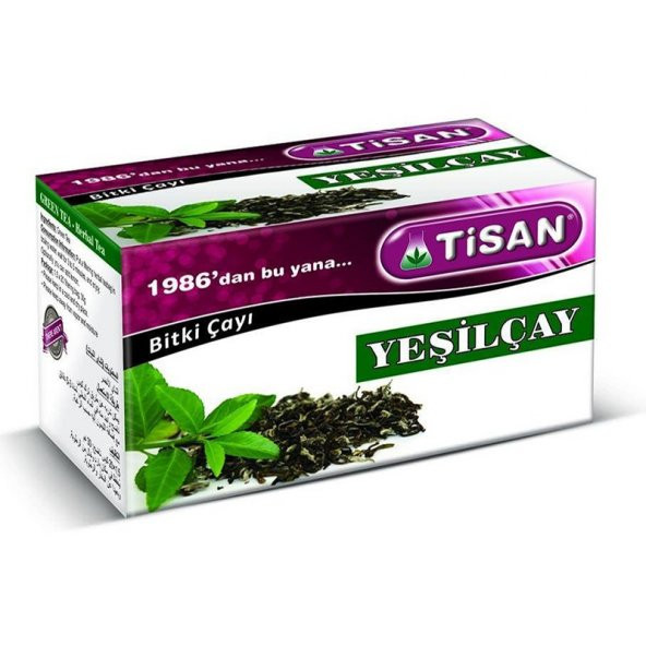 Tisan Yeşil Çay 20li Süzen Poşet