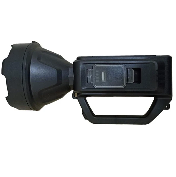 Gold Silver GS230 Şarjlı USB Led El Feneri Kamp Spor Lambası 7 W - Resim 4