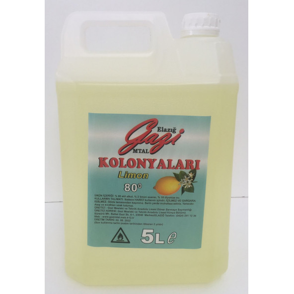 Kolonya 4*5 lt