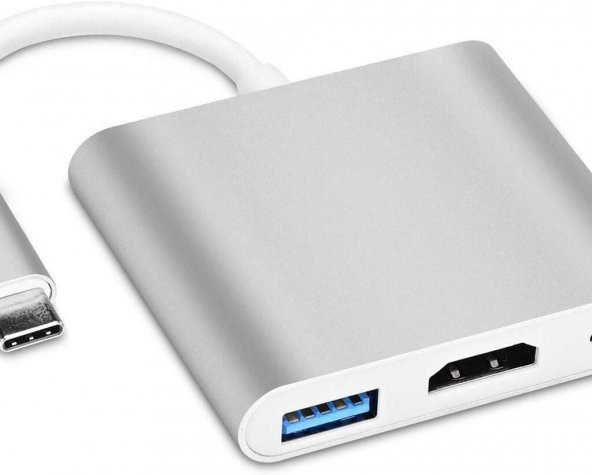 USB C – HDMI Çoklu Bağlantı Noktası Adaptörü