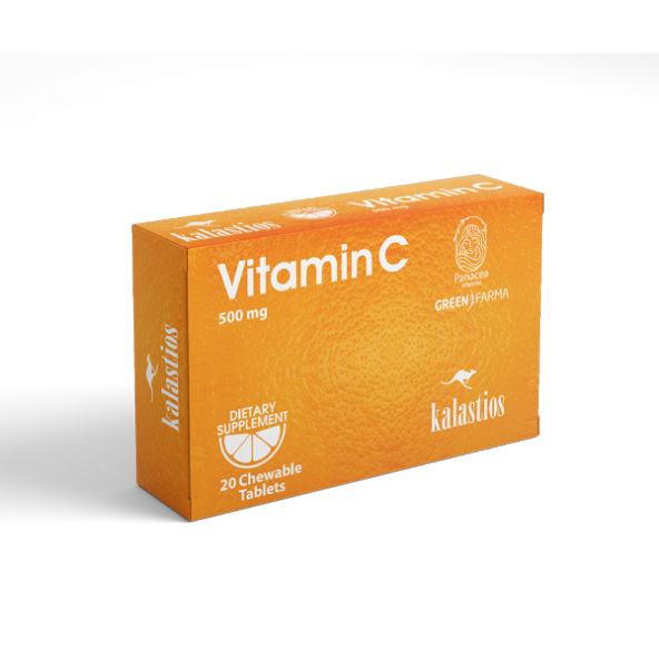 Green Farma Vitamin C 500 Mg Çiğneme Tableti