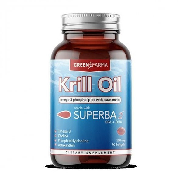 Green Farma Krill Oil 30 Softgel