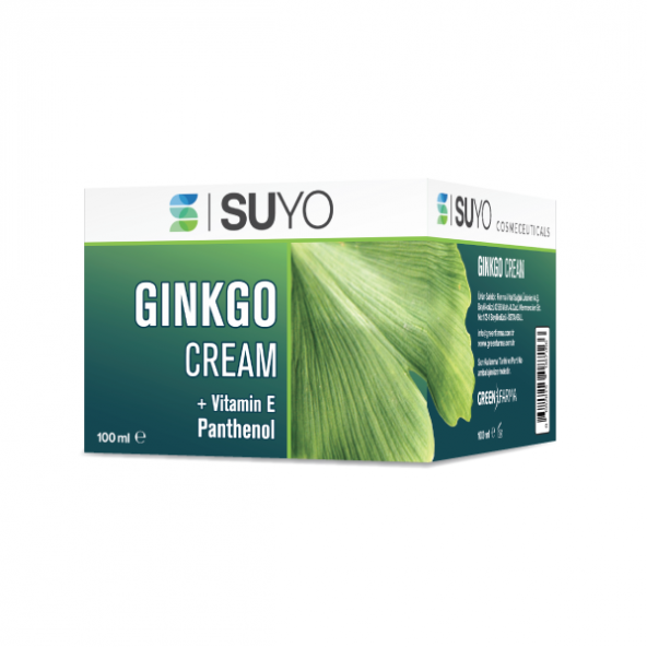 Green Farma SUYO Ginkgo + Vit E + Panthenol Krem 100 ml