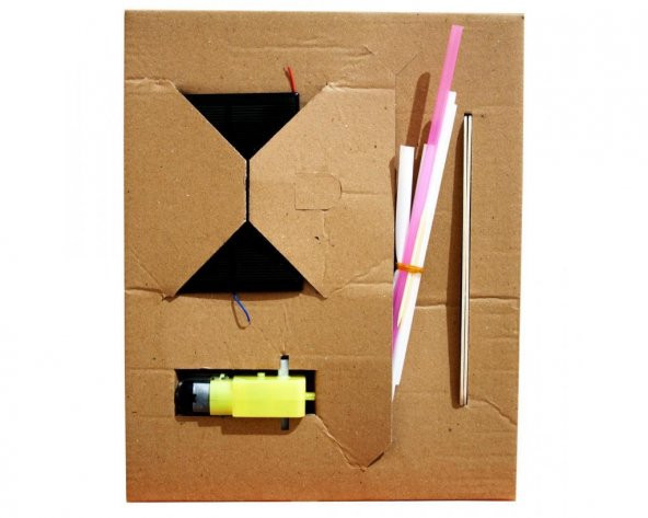 Güneş Enerjili Basit Robot Yapım Seti - 3