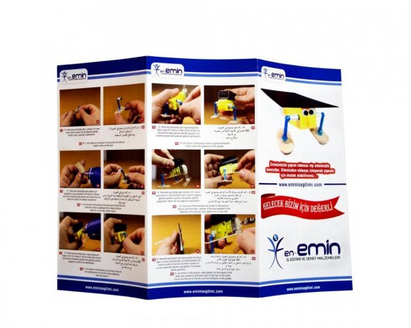 Güneş Enerjili Basit Robot Yapım Seti - 4