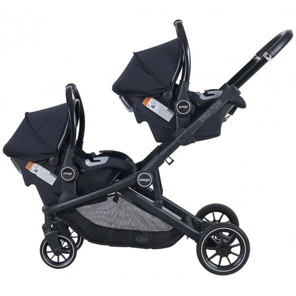 Prego İbiza Plus Travel Set Bebek Arabası / Siyah - 11