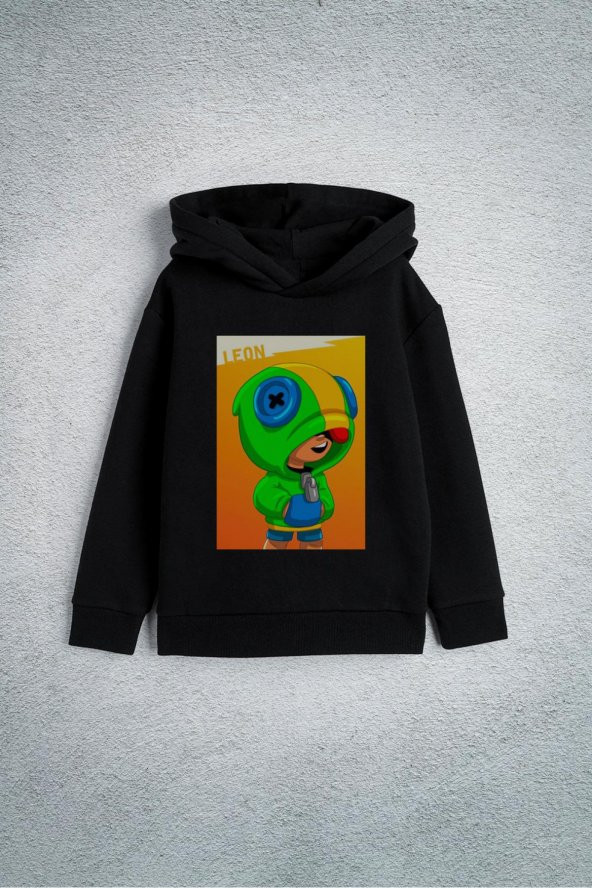 Brawl Stars Karakterleri Oyun Özel Tasarım Baskılı Kapşonlu Unisex Hoodie
