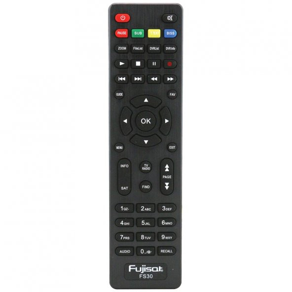 FUJISAT FS-30HD ORJİNAL HD UYDU KUMANDASI